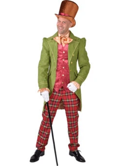 Victoriaanse Heer Groen Luxe