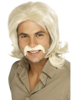 Blonde 70's Retro Pruik