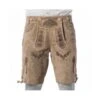 Lederhoses Vintage Lichtbruin Van Leer
