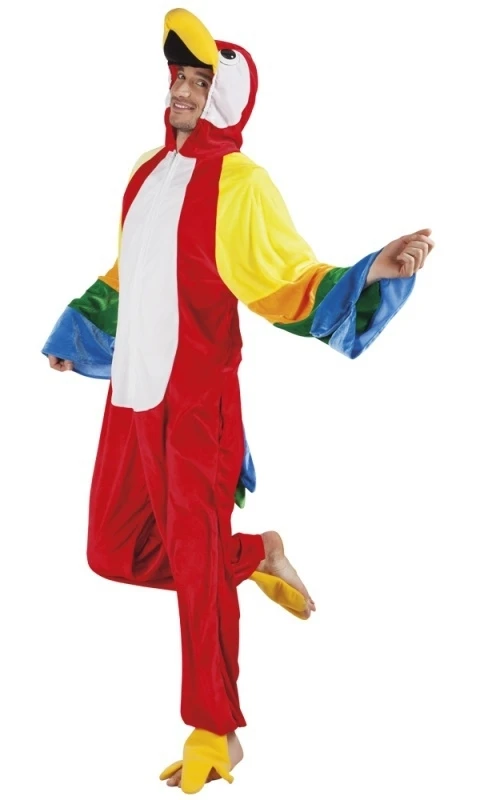 Kostuum Papegaai Plushe 2 Kostuum Papegaai Plushe - Afbeelding 2
