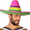 Mexicaanse Sobrero Multicolor | Mexico Hoed 50cm