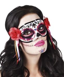 Oogmasker Day Of The Dead Deluxe
