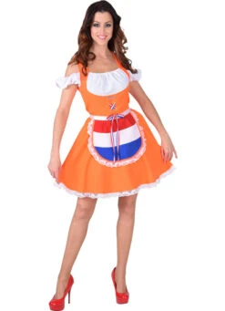 Dirndl Jurk Oranje