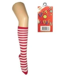 Kniekousen Rood/wit