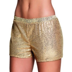 Hotpants Sequins Goud