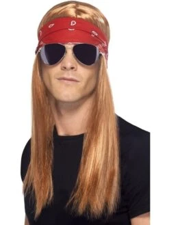 Axl Rose Pruik En Bril