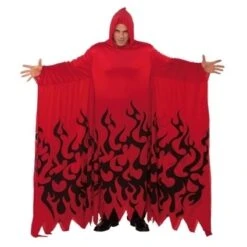 Cape Vampiers Rood/zwart