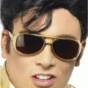 Gouden Elvis Bril